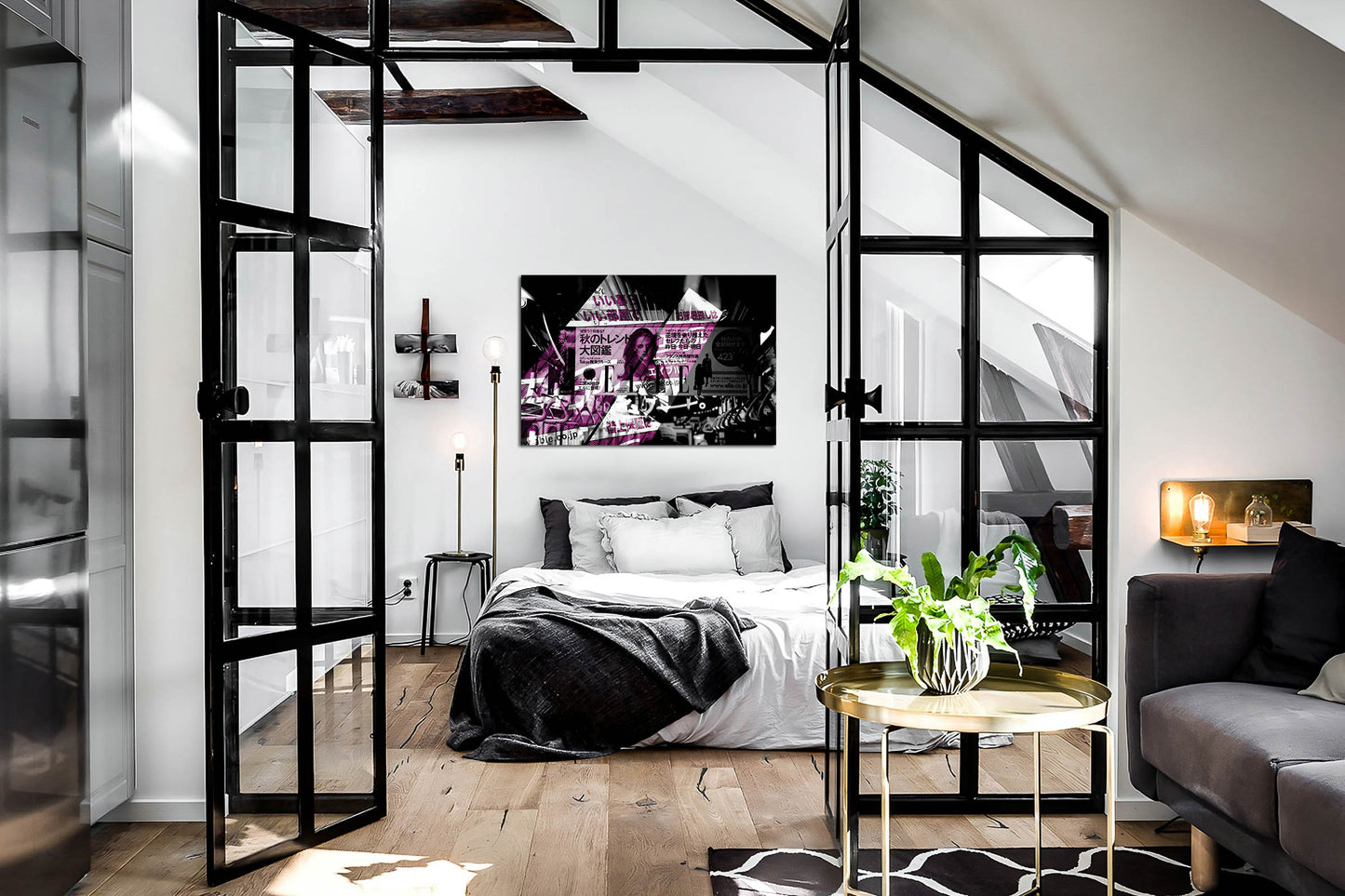 Elle Mag Ad Graphic Pink