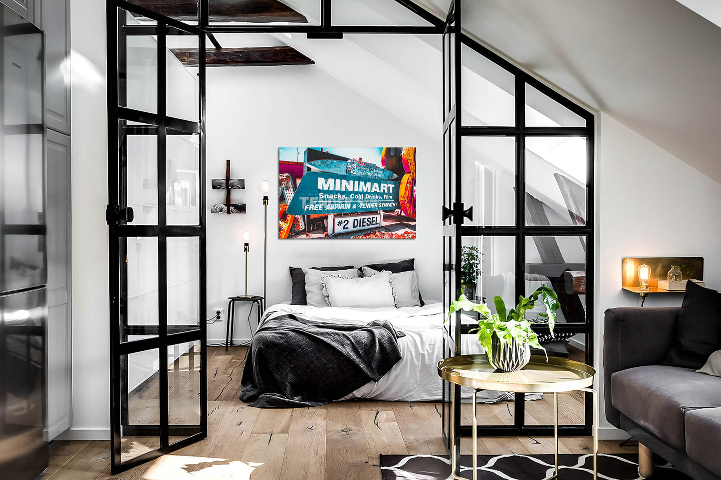 MINIMART FREE ASPIRIN — Roadside Compassion Highway 91